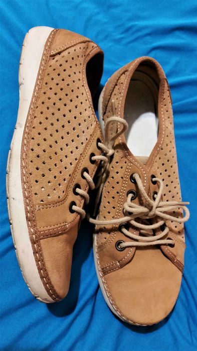 Pantofi din piele intoarsa ,usori,nr 38