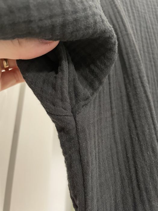 Vand rochie bumbac matlasat gri