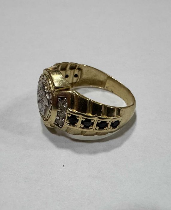 Златен пръстен VERSACE 14K 585 -5.04 гр