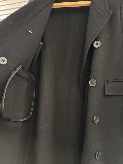 Пальто черное весна/осень