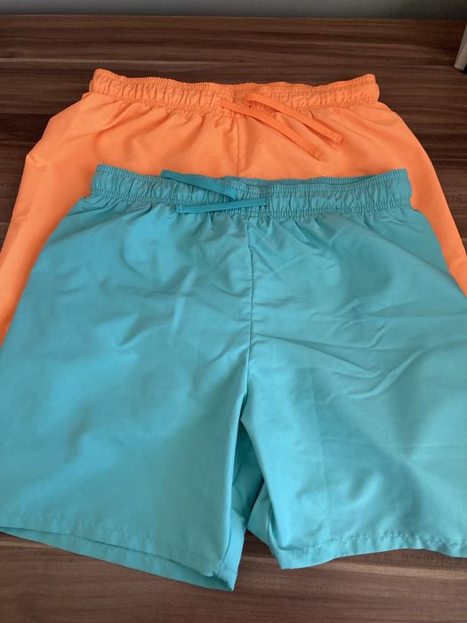 Къси памучни панталони/бански H&M 146/152 ръст