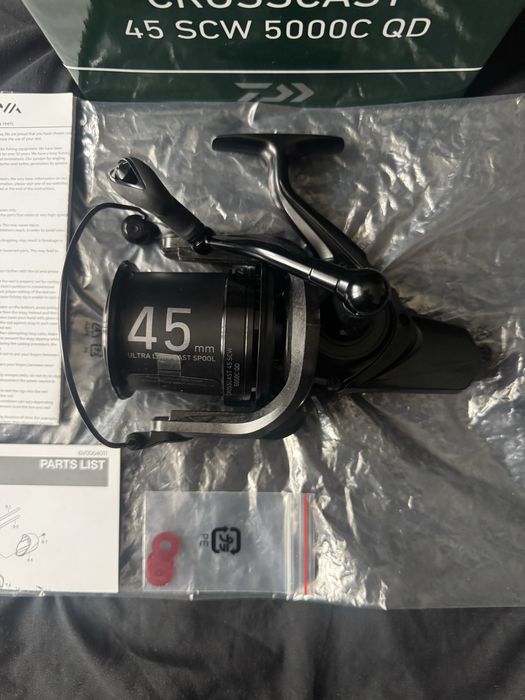 Mulinete Daiwa Crosscast 45 SCW 5000C QD 2 bucati