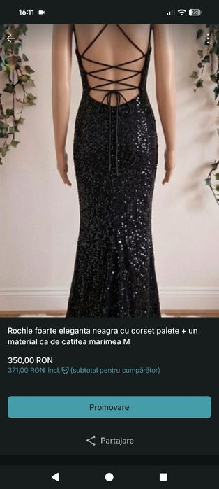 Vand rochii lungi de dama diferite marimi xs s m L