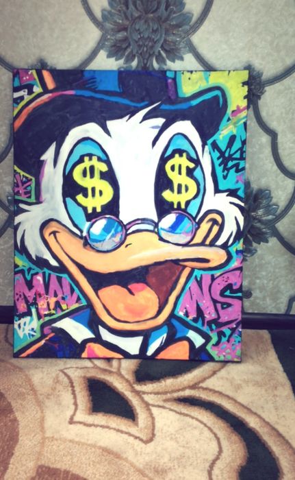 Картина ручной работы 40×50
Каждый штр