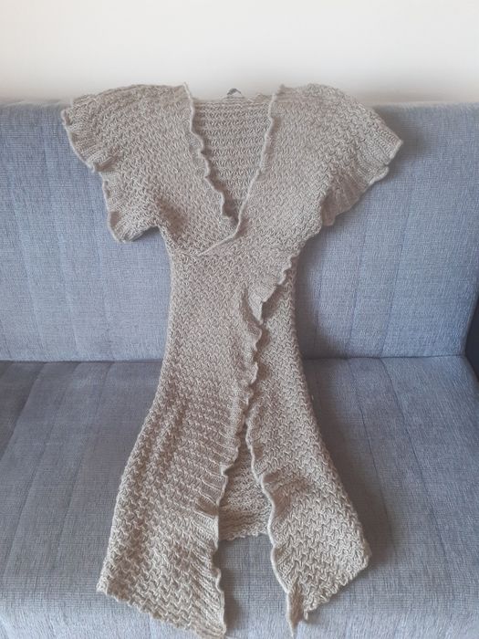 Жилетка/туника плетиво