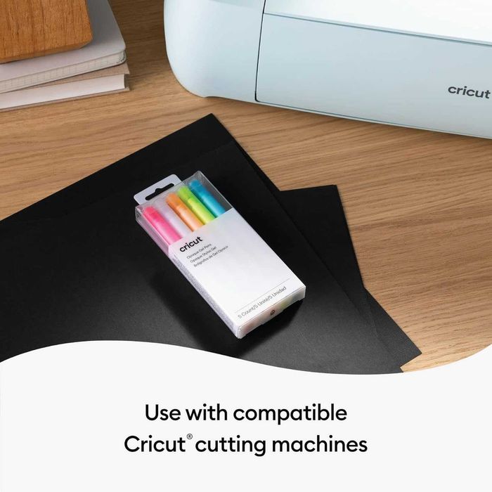 Комплект от 5 броя писалки Cricut Opaque Gel Pen Акрилни Гел химикалки