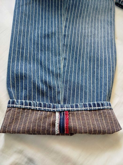 Мъжки дънки W42, дънков плат Wabash Stripe