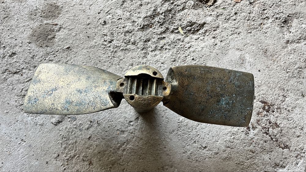 Elice pliabila 2 pale pentru velier