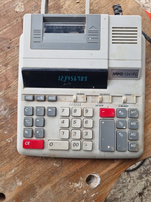Calculator cu rola