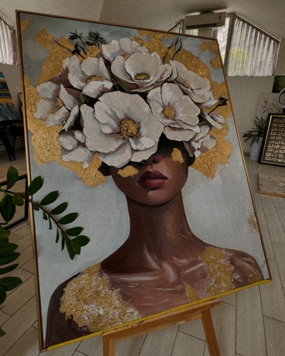 Картина маслом и акрилом