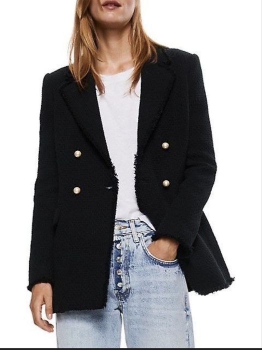 Твыдовый пиджак от Mango