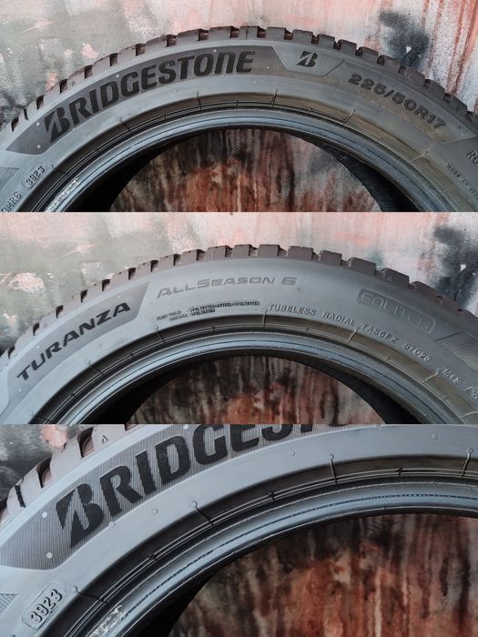 1 брой всесезонна гума 225/50/17 Bridgestone Turanza All Season 6
dot3923