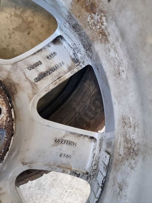 Set Jante 5x130 R18 ORIGINALE  Audi Q7,VW TOUAREG;Porsche Cayenne