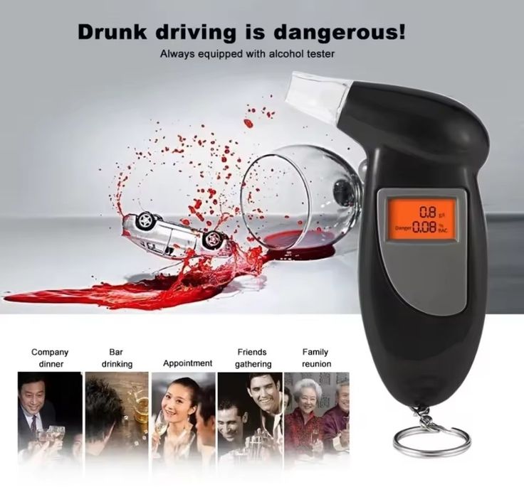 Etilotest alcool tester digital portabil