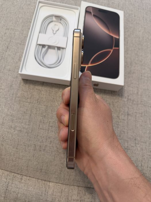 iphone 16 pro max 256gb desert titanium, impecabil, garantie!