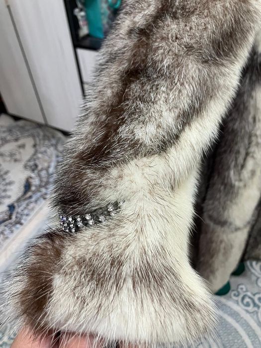 Шуба норковая светлая