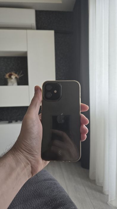 I phone 12 cu incarcator si folie si husa