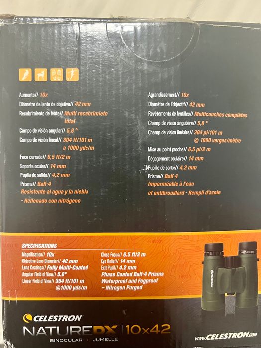 Binoclu Celestron NatureDX 10-42 NOU