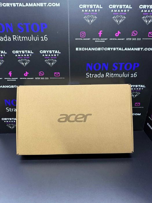Laptop Acer Aspire 17.3, Intel Core 7 150U, 16Gb, 1Tb, Nou