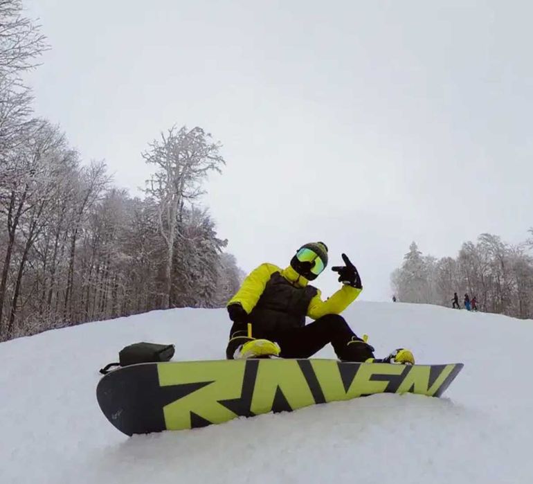 Set placa snowboard Raven + Legaturi FT400 + Boots Matrix ATOP + Husa