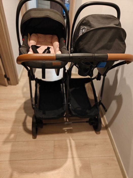 Количка за близнаци Chipolino Duo Smart