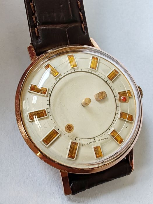 Ceas Al Capone Mysterious Dial 36 mm Funcționează excelent!