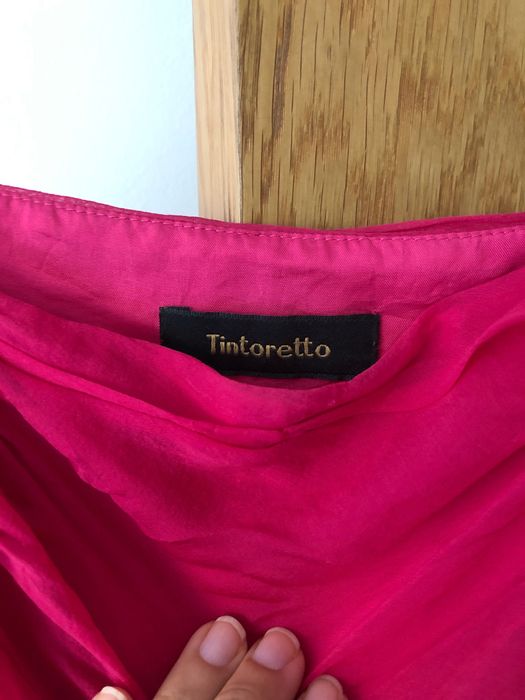 Tintoretto silk dress - рокля от коприна/ Магента