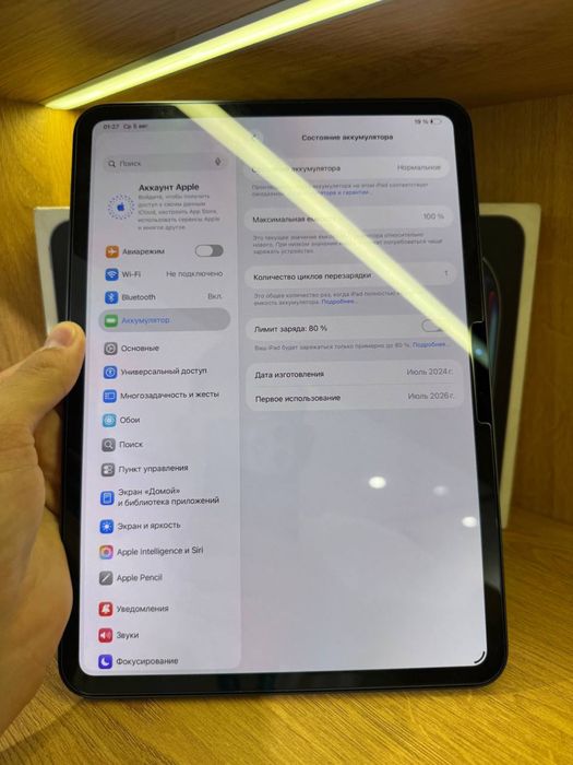 IPad Pro 11-inch M4 256gb 100% цикл 1