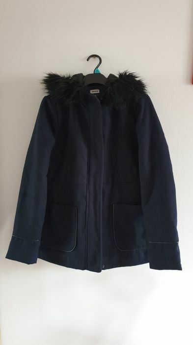 Palton Pimkie M/L ca nou, bleumarin