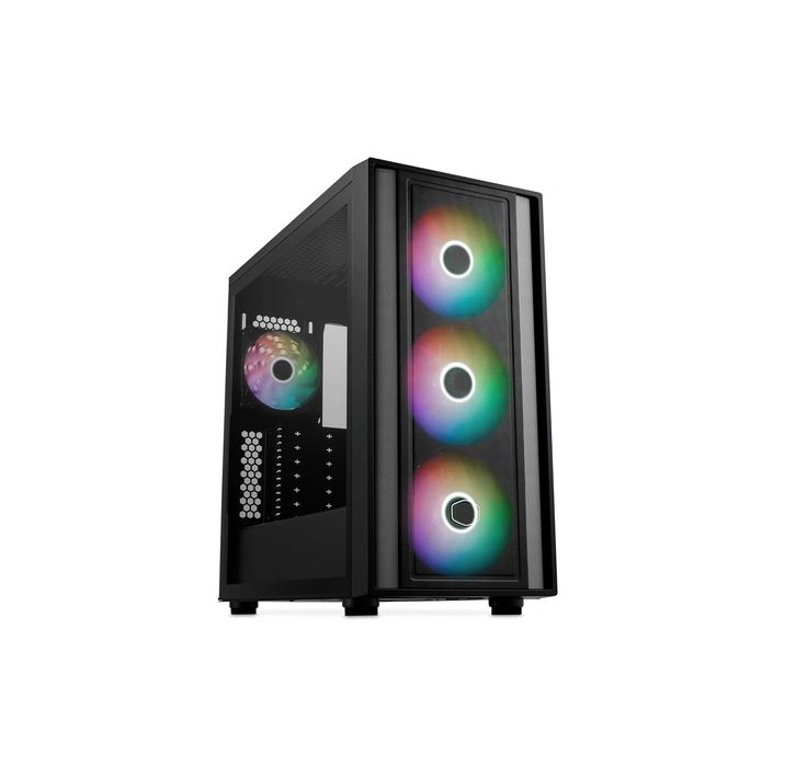 ' Корпус Cooler Master MasterBox 600 Black (3x ARGB Fans)