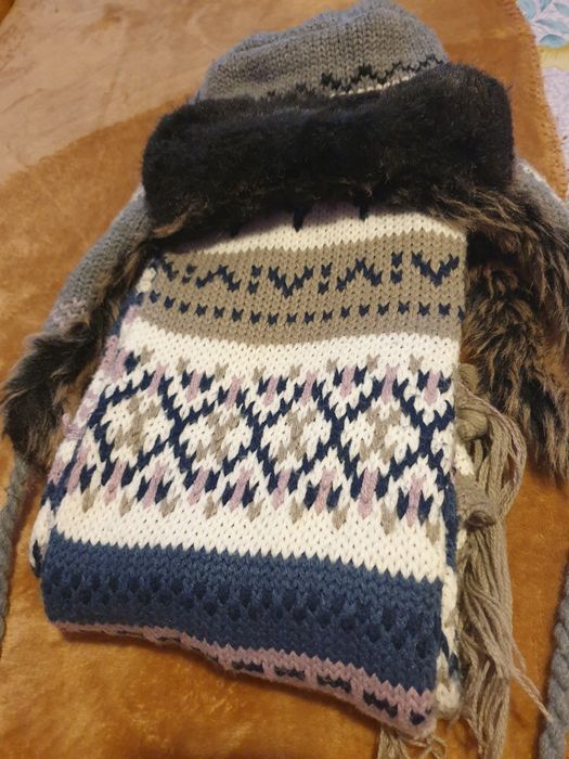 Căciulă munte + fular