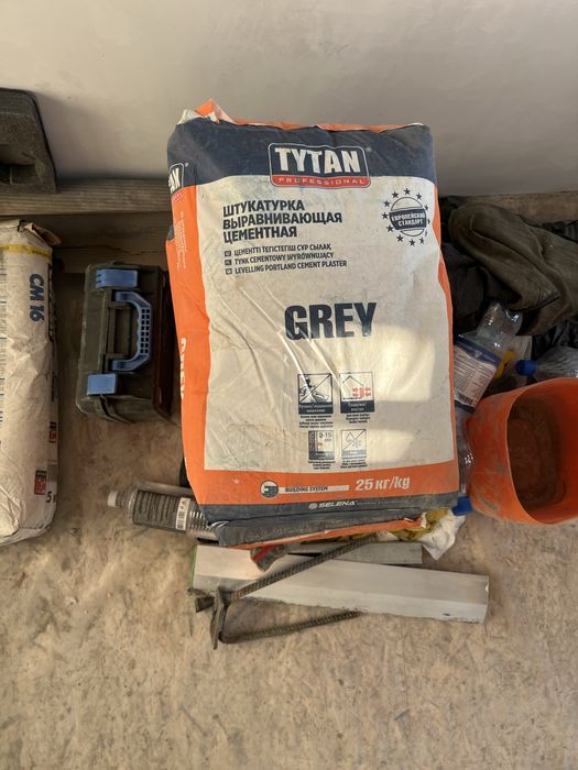 Штукатурка цементная Tytan Grey