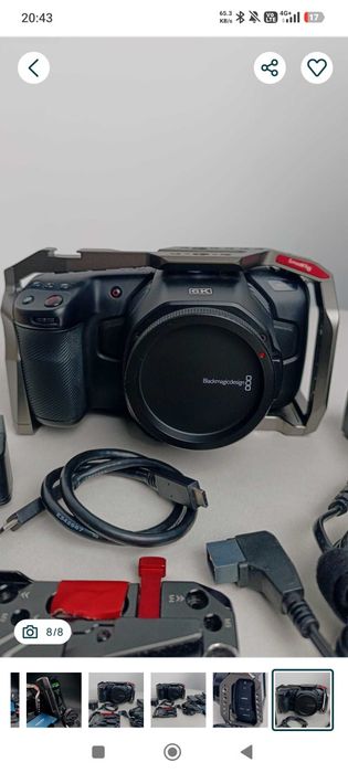 Camera Blackmagic Pocket 6K Kit