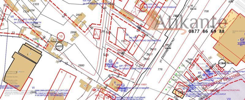 Продава се Парцел в София, Люлин 2 - 4269 кв.м за 120 €/кв.м - Снимка #2