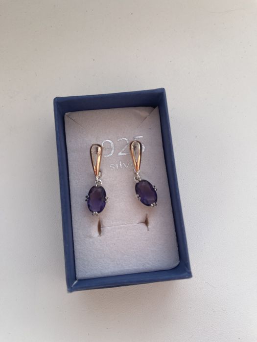 Серьги с кольцом, комплект