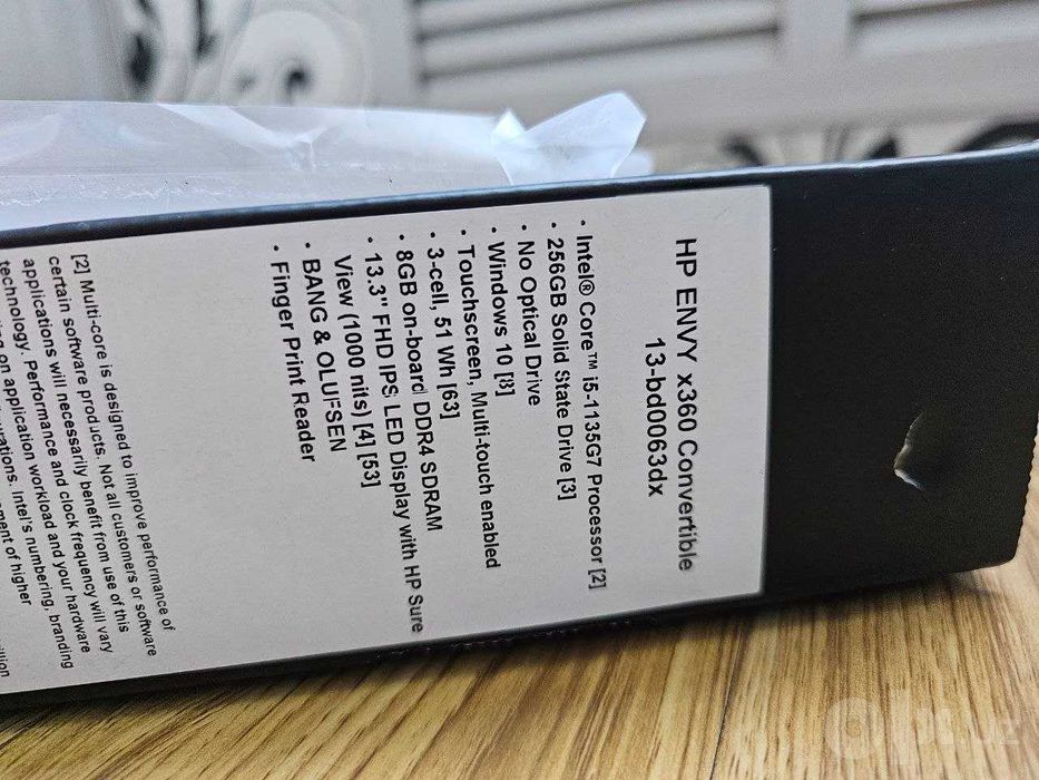 ПРОДАМ HP Envy 13/x360 Бизнес Ноутбук Трансформер Core™i5 11-ПОКОЛЕНИЯ