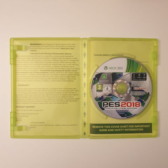PES 2018/Pro Evolution Soccer 2018 Xbox 360