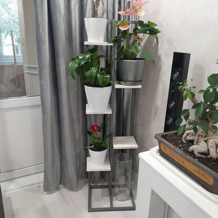 Подставки для цветов в стиле Лофт