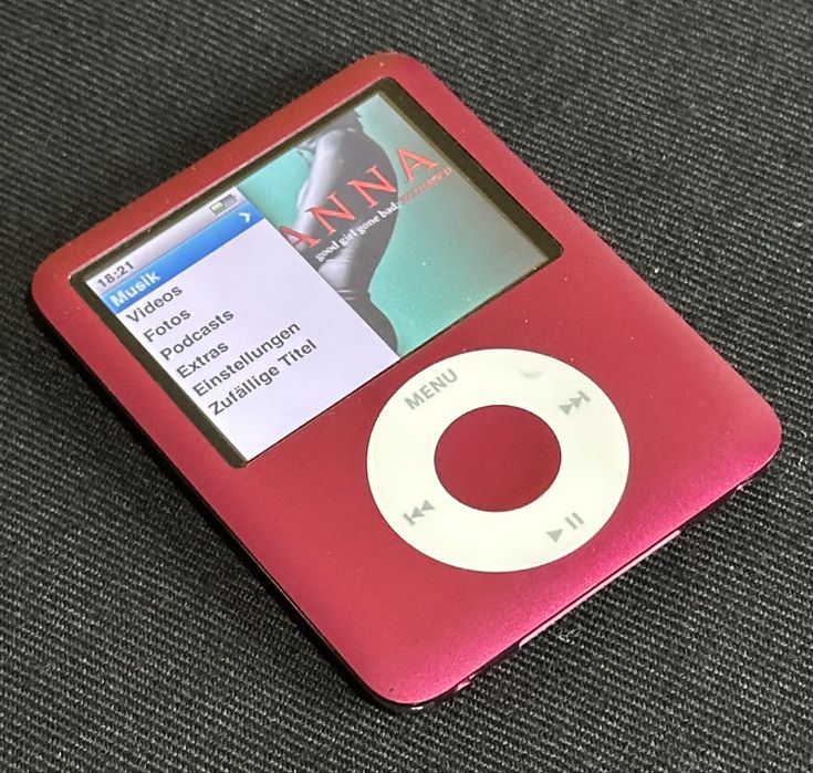 Raritate! iPod Nano 3 (Generația 3) RED Product 8GB – Stare Foarte Bună, Garanție + Factură!