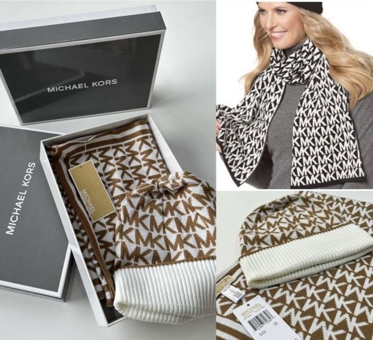 Шарф шапка michael kors
