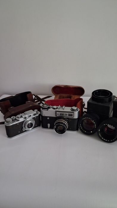 Фотоаппарат ФЕД-1, ФЕД-5В. Объективы -Триар