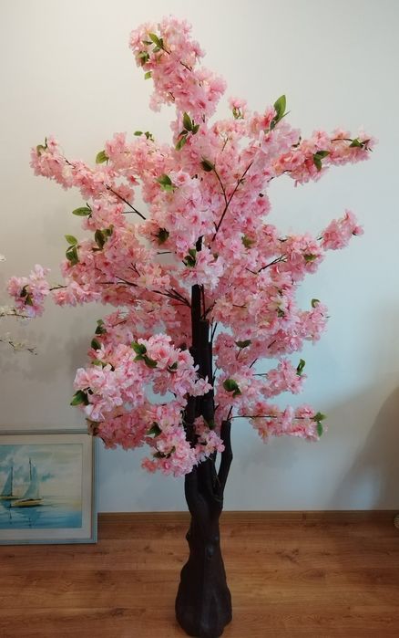 Изкуствено дърво Японска вишна 130,  150, 170, 190см, различни цветове