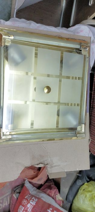 Продам лампу стекло и метал