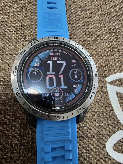 Часовник Garmin 7 finix 7 pro Solar