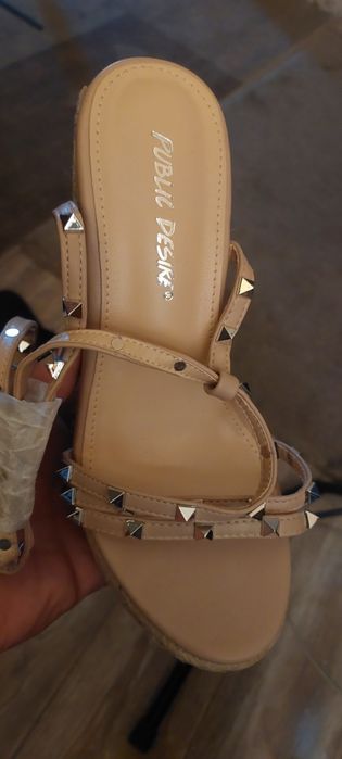 Sandale pantofi dama platforma nr 37 UK