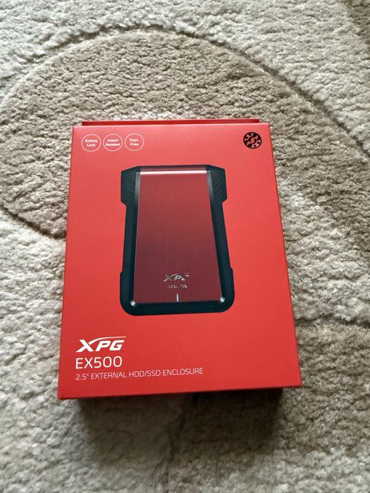 Rack Extern ADATA EX500, USB 3.1, 2.5"