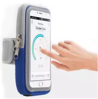 Спортен тъч калъф за тичане и трениране с телефон