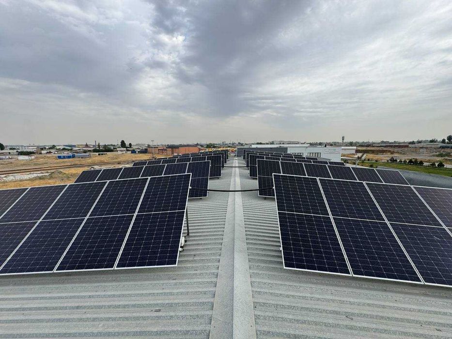 Установка солнечных панелей/ Quyosh panellarini o'rnatish xizmati