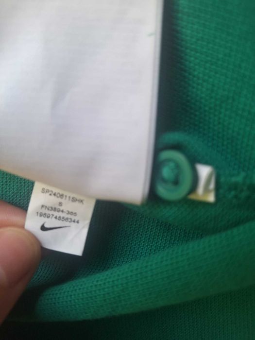 Tricou Polo Nike Sportswear Mărimea S Verde Bumbac 100%