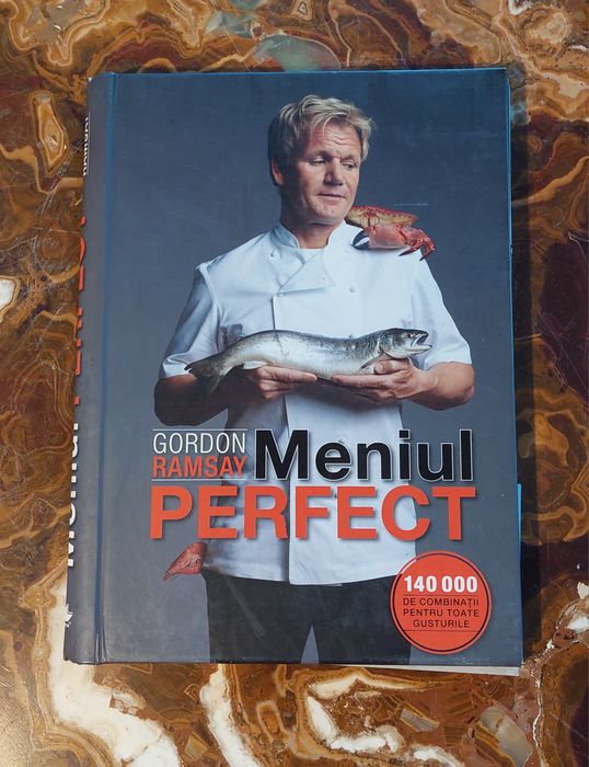 Carte retete "Meniul perfect" de Gordon Ramsey